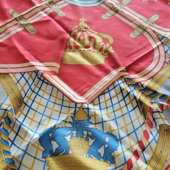 Vintage HERMES Scarf - Picture 2 of 11